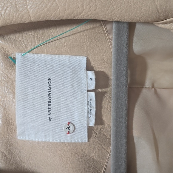 Contemporary faux leather moto jacket - Picture 2 of 5